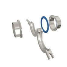 SS304 Sanitary Stainless Steel Welding Clamp Ferrule